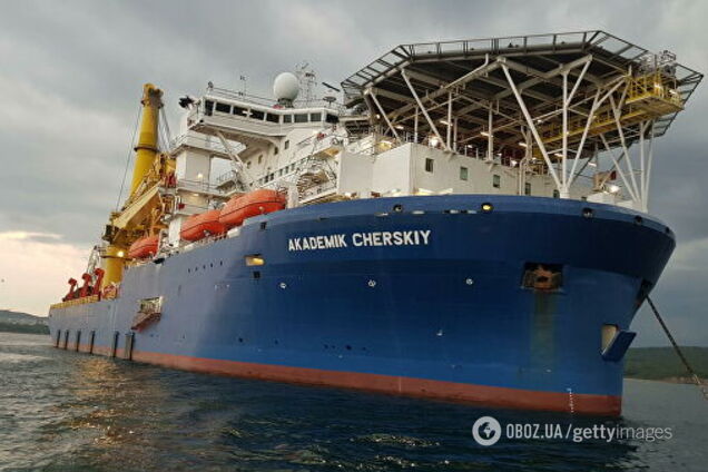 Трубоукладчик 'Северного потока-2' прибыл в Калининград для испытаний