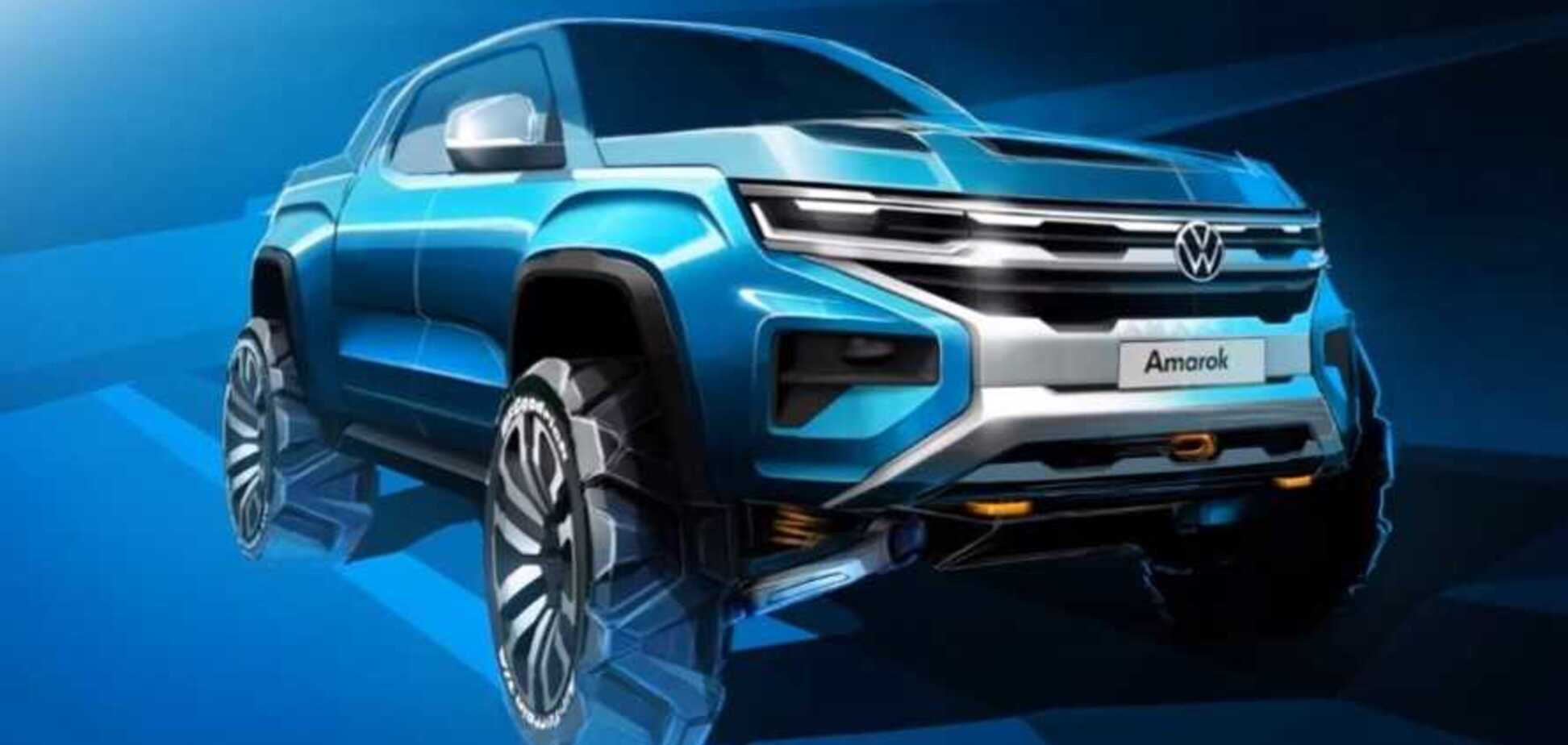 Новый VW Amarok будет создан совместно с Ford