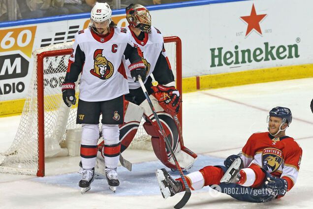 Матч 'Оттави' в НХЛ
