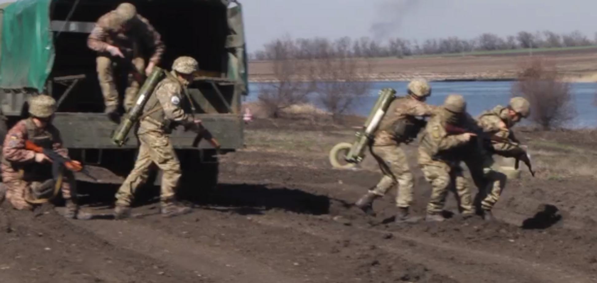 У зоні ООС провели навчання проти коронавірусу