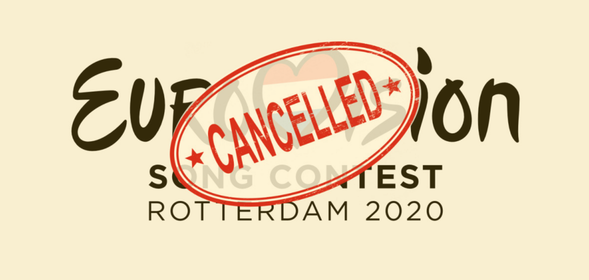 Конкурс Евровидение в 2020 году отменен