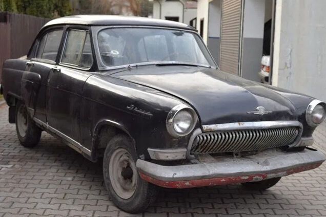 Ржавая ГАЗ Волга оказалась эксклюзивным авто для Европы
