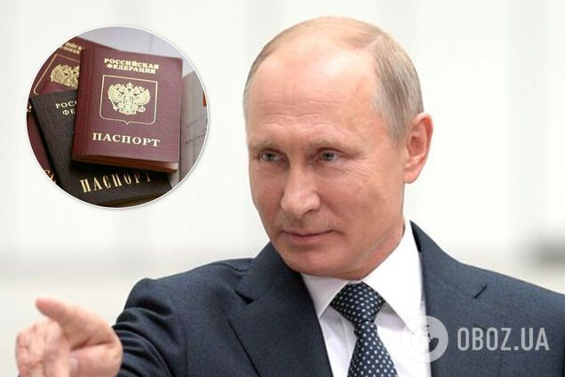 Путін підписав закон про спрощене надання громадянства українцям