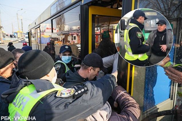 Водителей штрафуют, а полиция сдерживает толпу: как борются с транспортным коллапсом в Украине