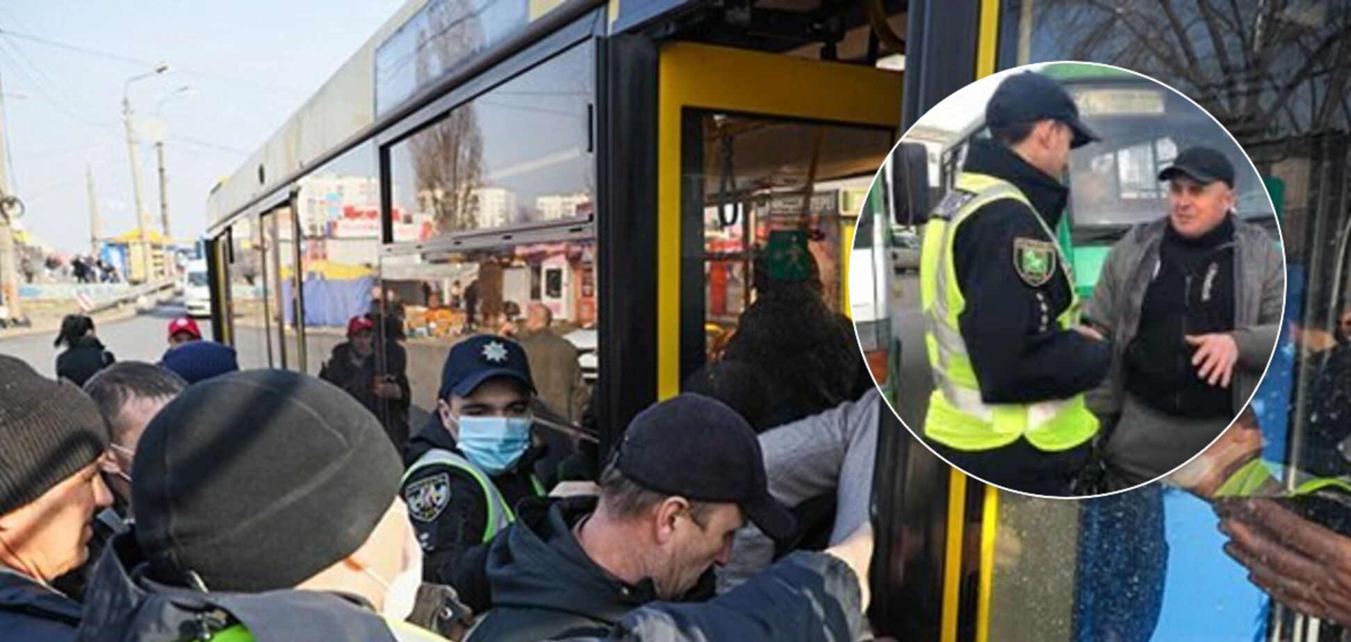 Водіїв штрафують, а поліція стримує натовп: як борються з транспортним колапсом в Україні