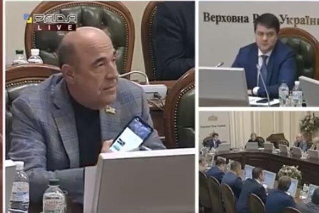 Рабинович включил 'Вставай, страна огромная' в Раде. Видео
