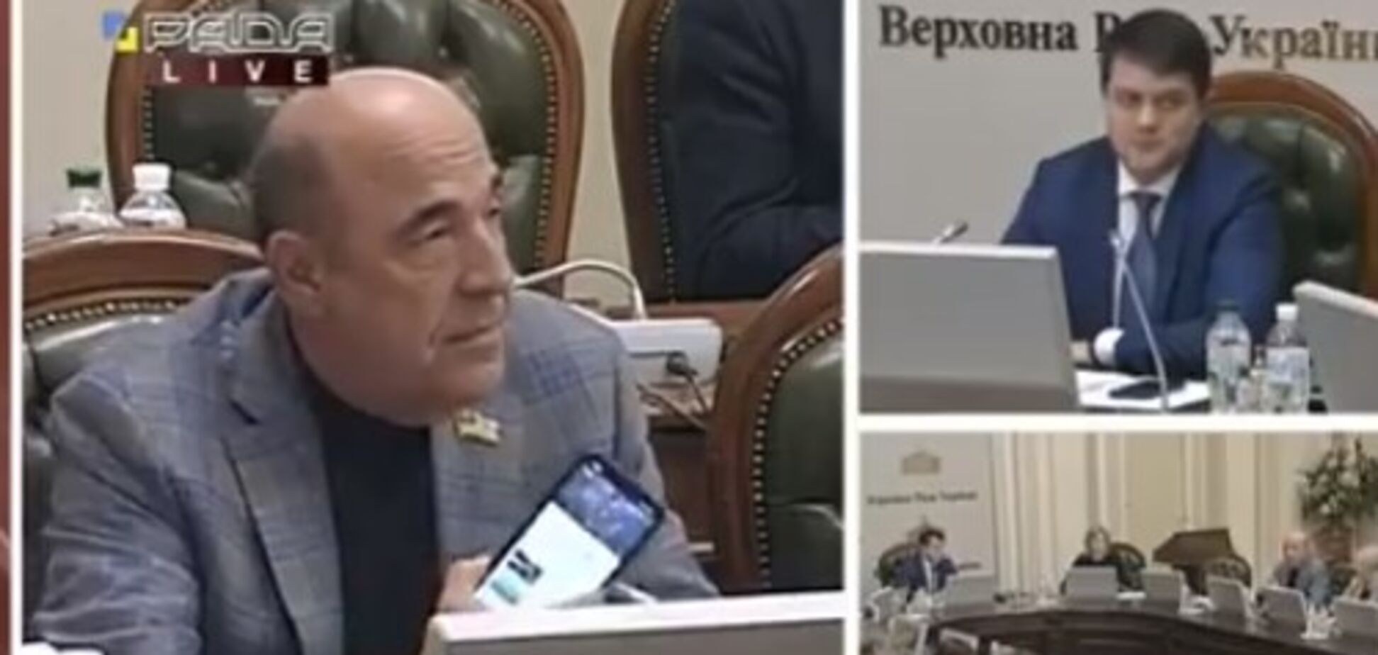 Рабинович включил 'Вставай, страна огромная' в Раде. Видео