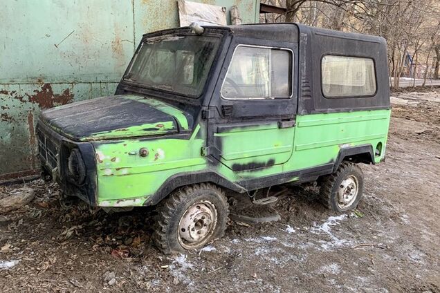 Редкий ЛуАЗ в итальянской доработке нашли при сносе трущоб