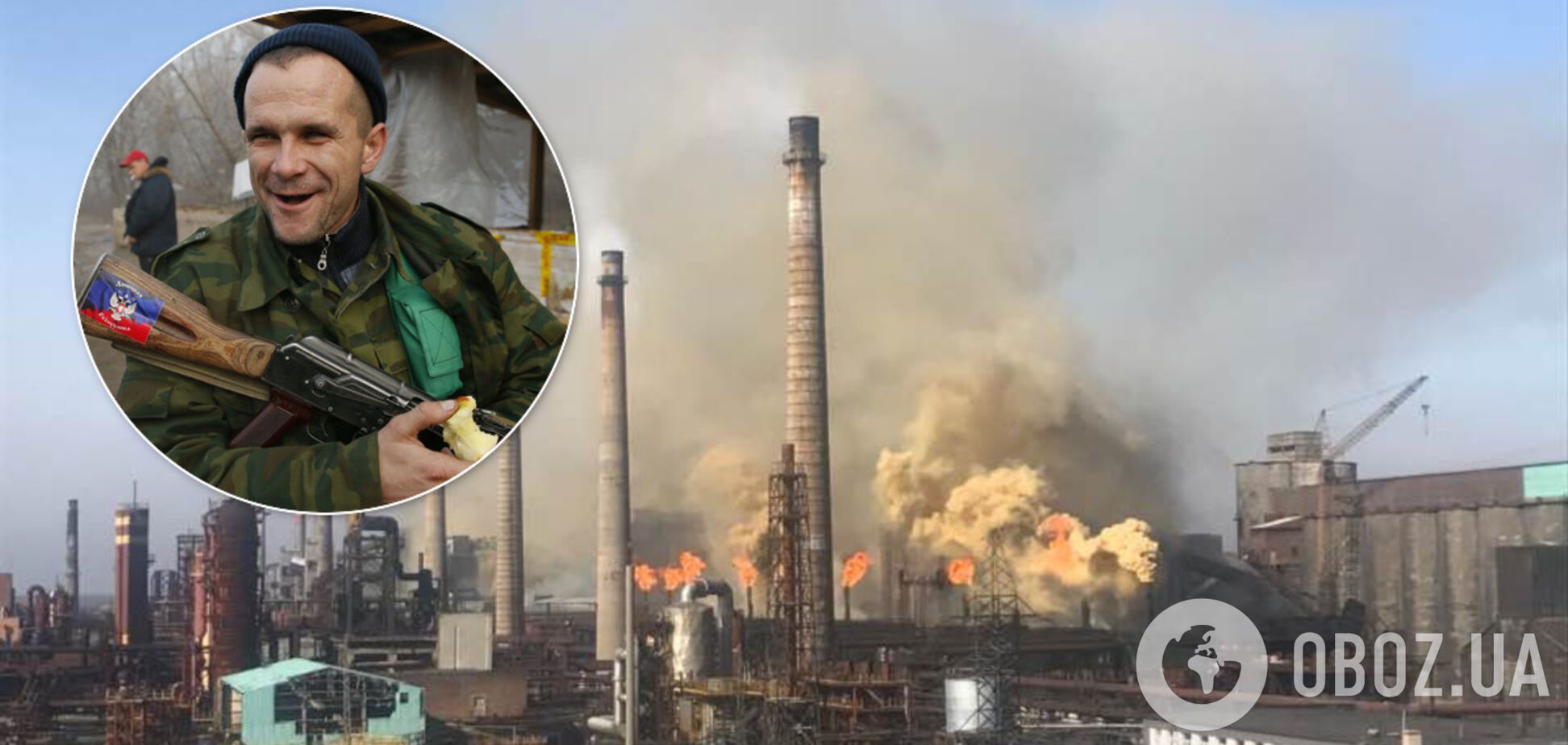 На Авдеевском коксохиме у боевиков обрушилось 200 метров газопровода