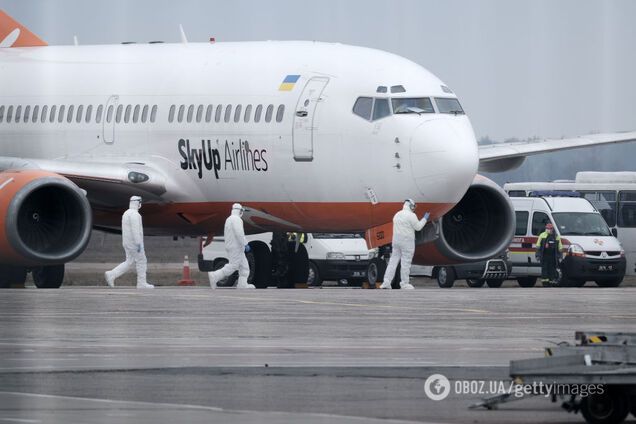 В Борисполь вернулись 9 самолетов с украинцами: список городов