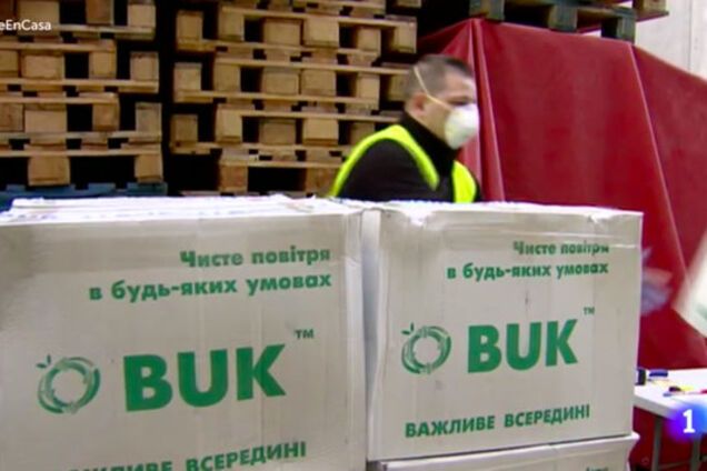 Українські респіратори продали Іспанії: з'явилося скандальне відео