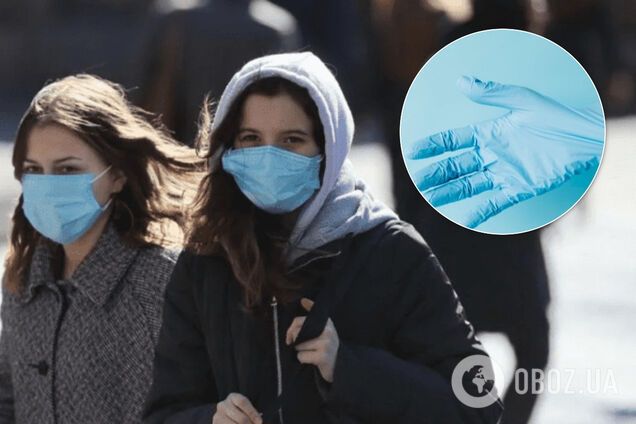 Як носити маски та рукавички під час пандемії Covid-19: з'явилися цінні поради