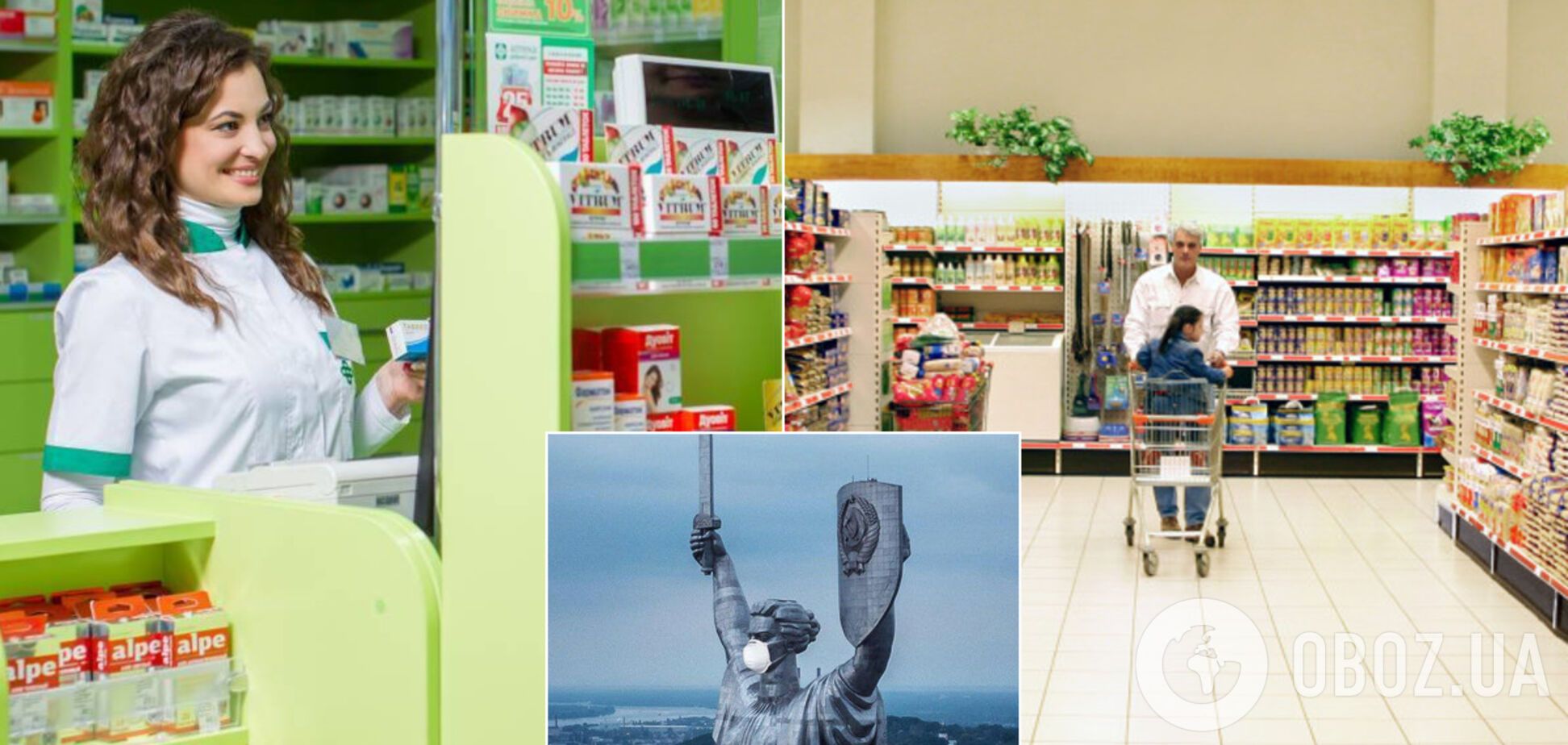 В аптеках и магазинах Киева вводят жесткие ограничения. Иллюстрация