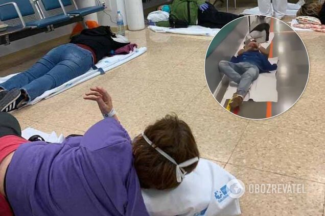 Пацієнти з коронавірусом лежать на підлозі й кашляють: моторошні фото з лікарень Іспанії просочилися в мережу