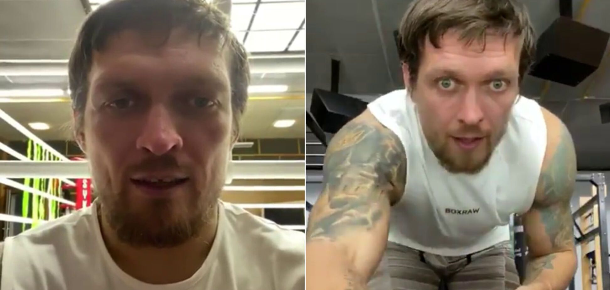 Усик из-за коронавируса обратился к украинцам