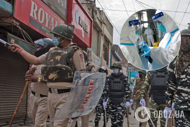 В Індії на жорсткий карантин відправили 1,3 млрд осіб: поліція розганяє порушників палицями