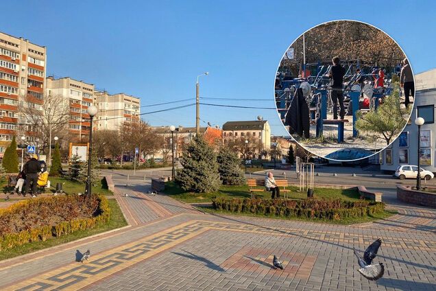 Киевляне нашли оправдания и штурмуют парки и спортплощадки. Фото и видеофакт