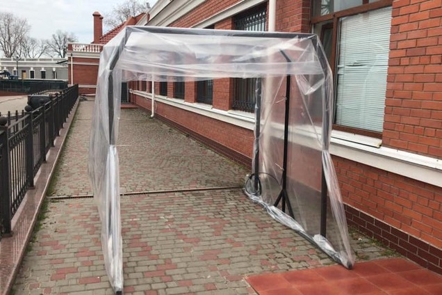 В Одесі комунальники розробили імпровізований агрегат для дезінфекції