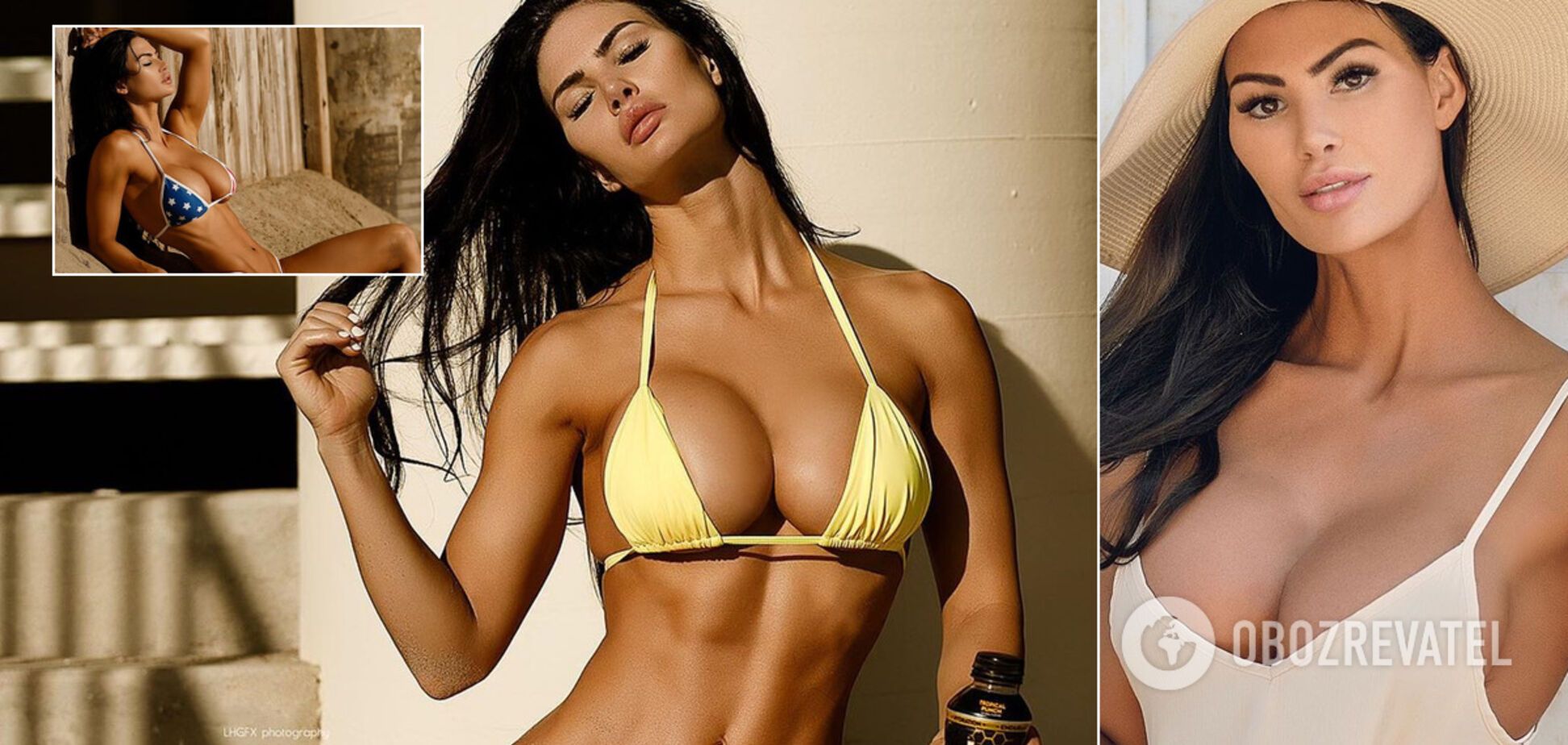 Фітнес-модель Кейтлін Ранк знялася оголеною, вразивши ідеальним бюстом