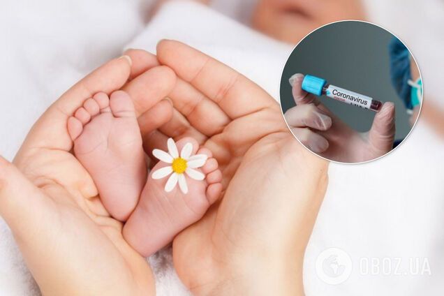 На Киевщине у больной коронавирусом роженицы забрали младенца. Иллюстрация