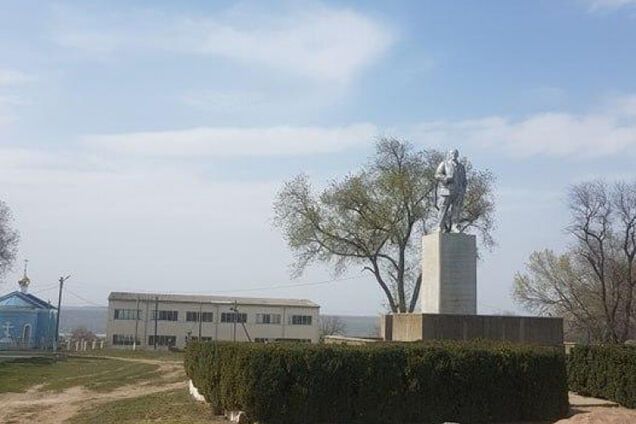 На Одещині відновили пам'ятник Леніну