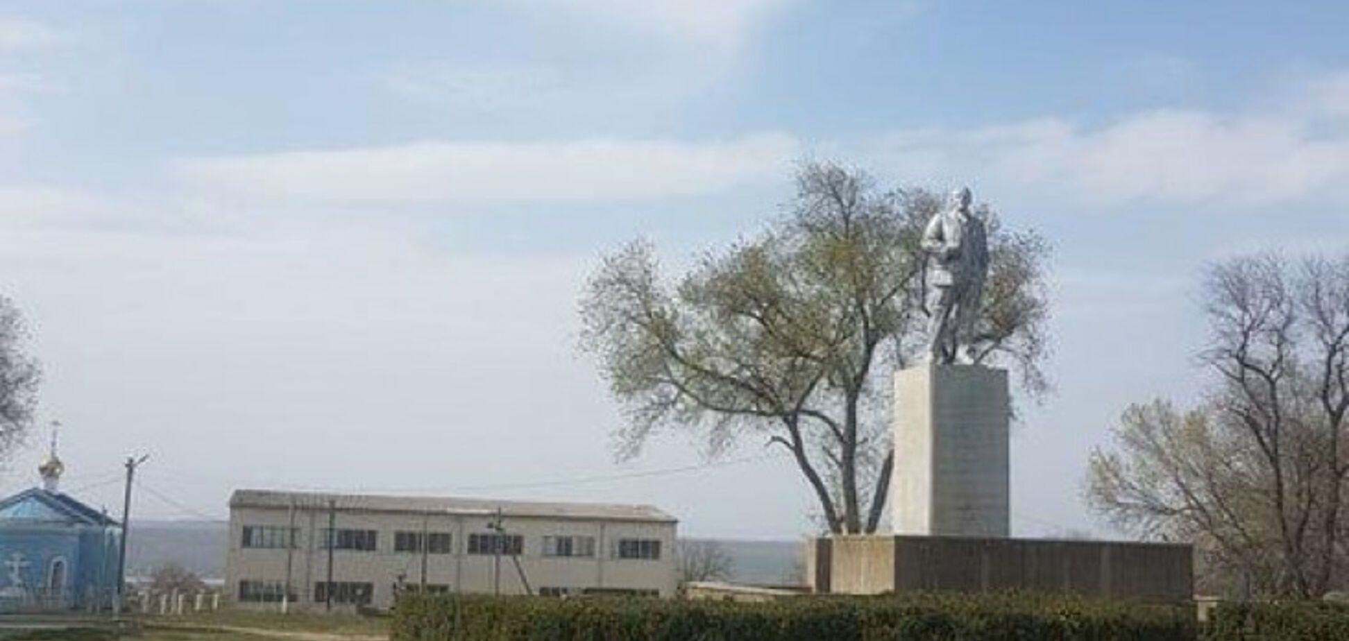 На Одещині відновили пам'ятник Леніну