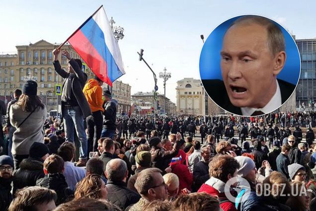 Путин лицемерно ответил на протесты в России, запугав террором на улицах