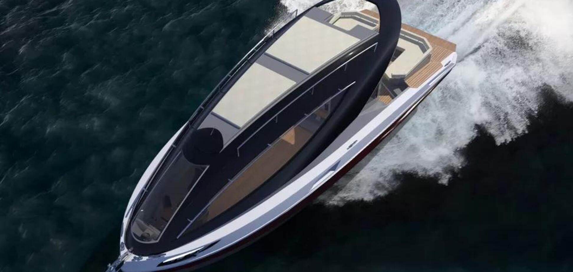 В сети появились фото и видео концепта 'зеленой' яхты для миллионеров F33 Spaziale