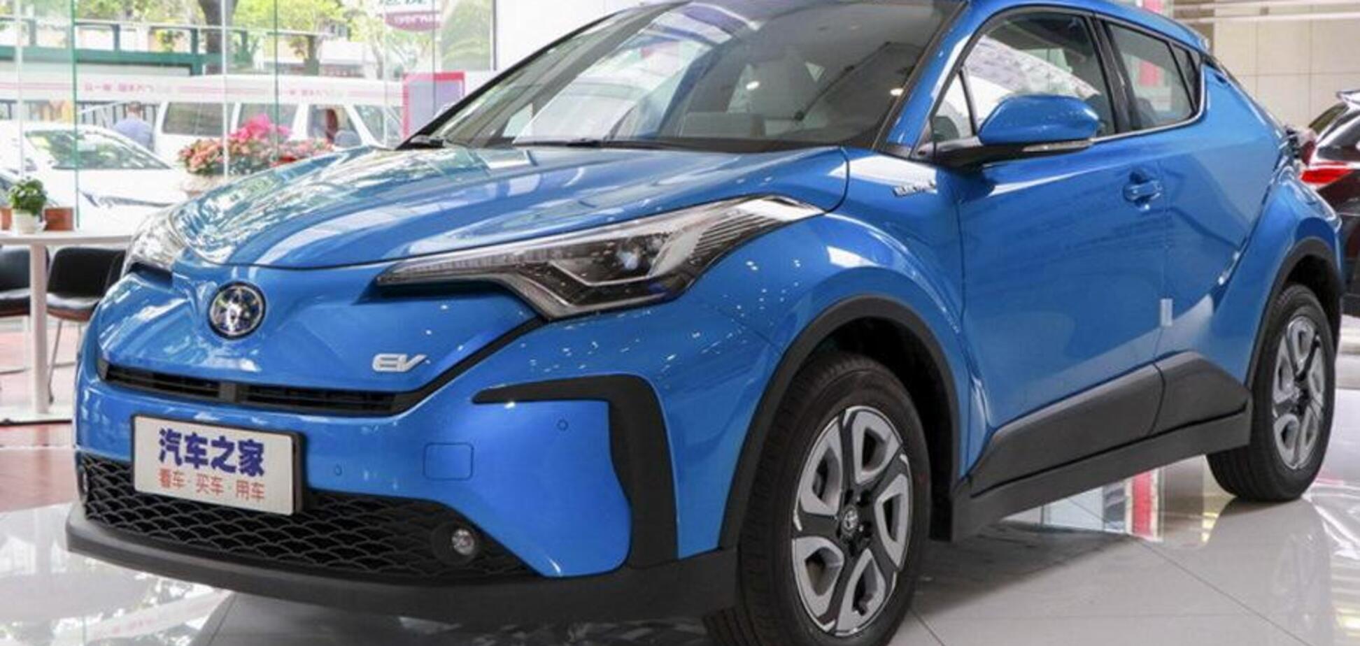 Перший електричний кросовер Toyota виходить на ринок
