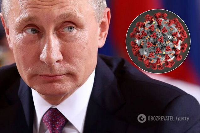 'Путин может заразиться коронавирусом': СМИ спрогнозировали падение режима Кремля