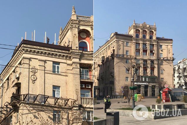 У центрі Києва демонтували скандальну надбудову, яку намагались відновити