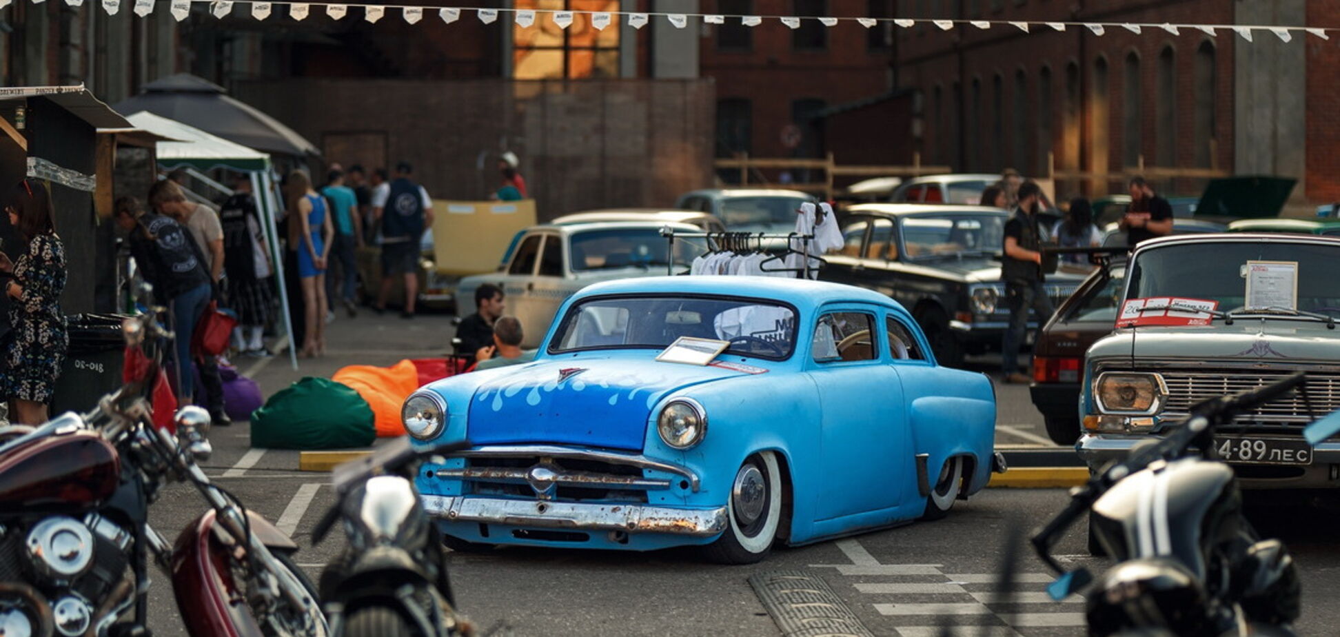 Советский 'Москвич' превратили в американский хот-род