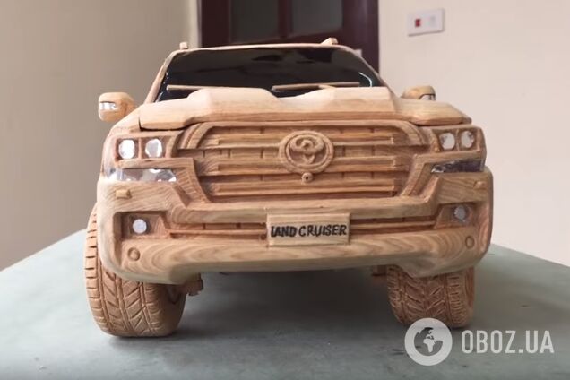 В сети показали Toyota Land Cruiser с деревянным кузовом. Видео