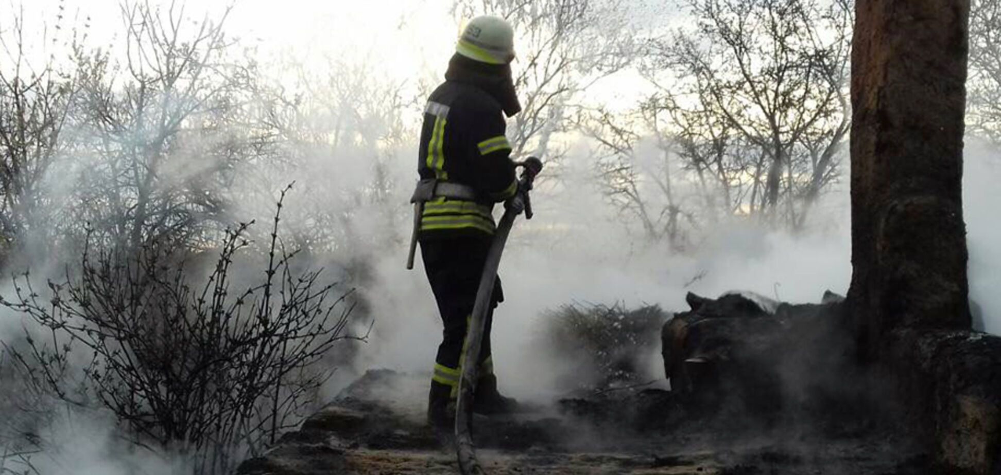 На Дніпропетровщині під час пожежі загинув чоловік. Фото з місця НП