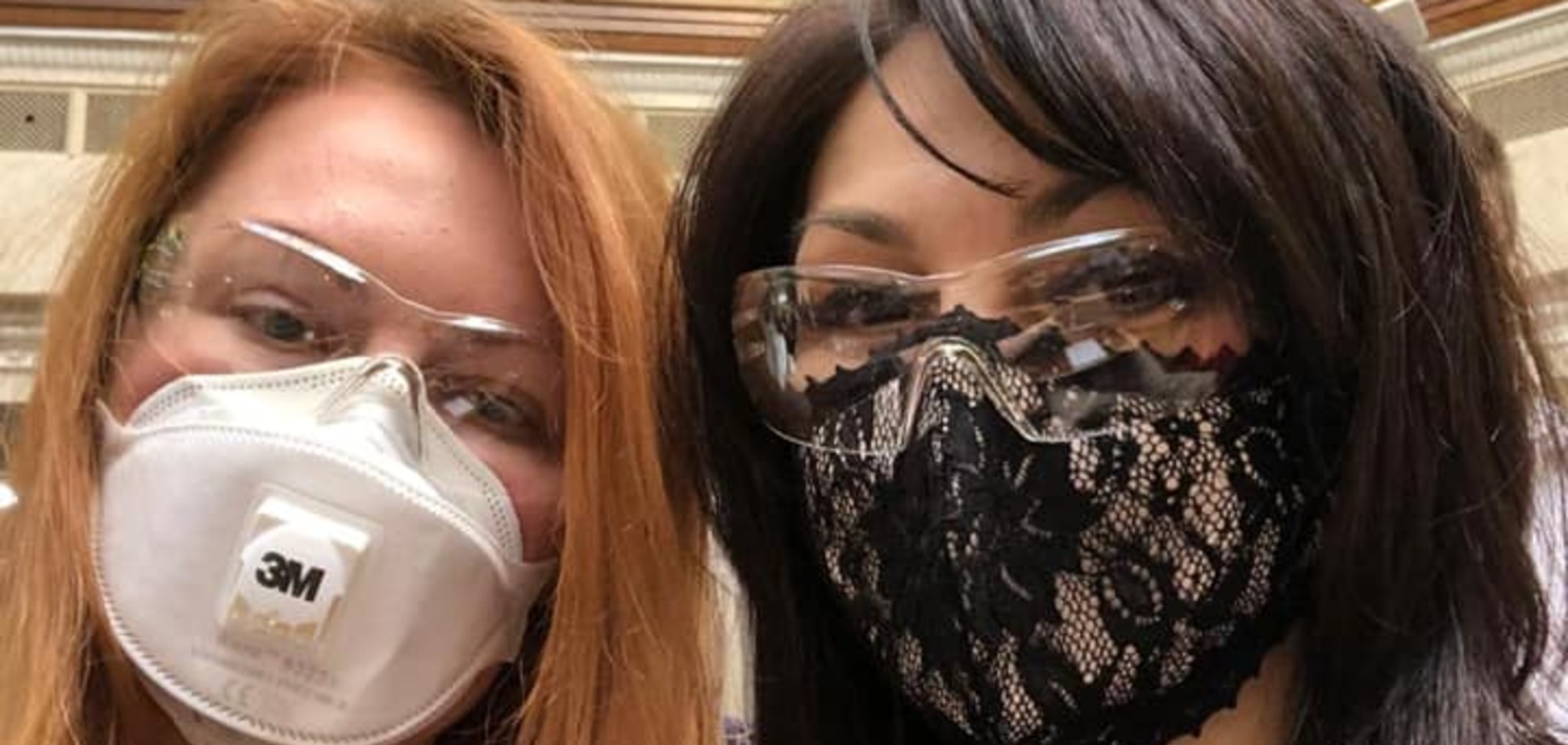 Нардеп Людмила Марченко вызвала ажиотаж дизайнерским кружевом на лице. Фото и видео