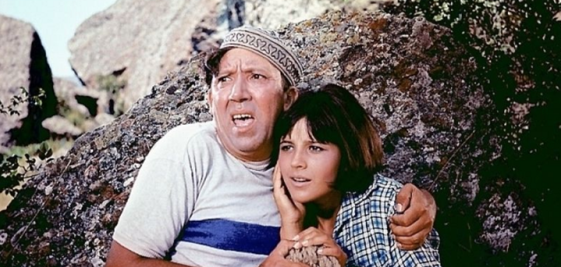 Наталія Варлей та Юрій Нікулін у фільмі 'Кавказька полонянка'