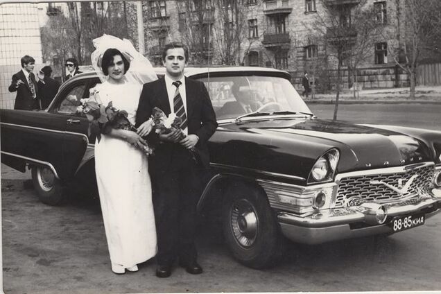 Свадьба в Киеве в 1970-х годах