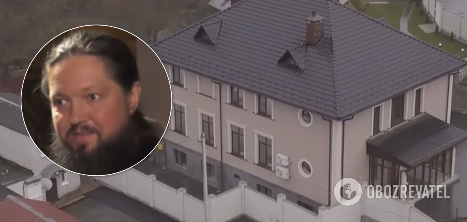 Священник УПЦ МП построил шикарный особняк в центре Житомира. Видео
