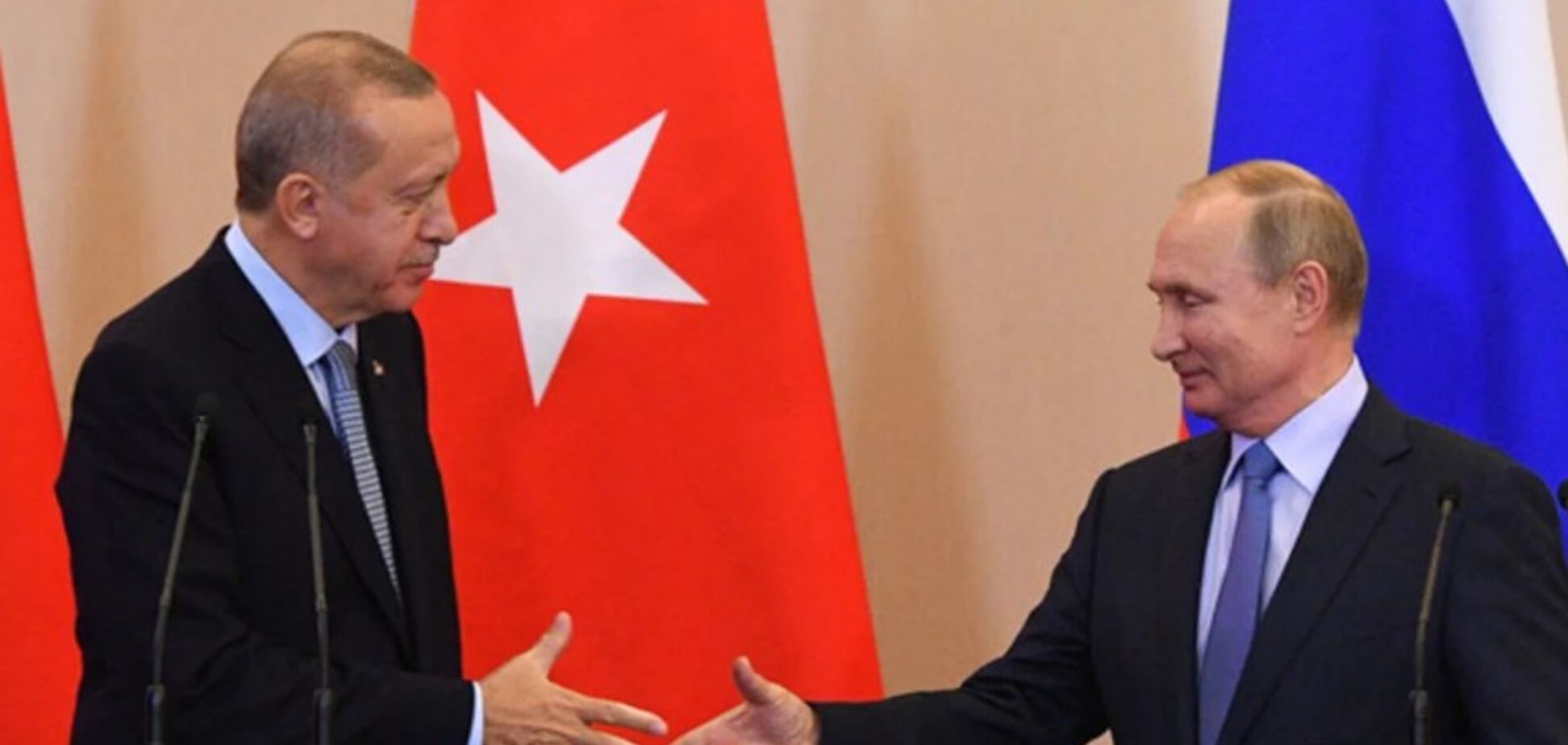 Путін та Ердоган домовилися про припинення вогню в Ідлібі: деталі зустрічі