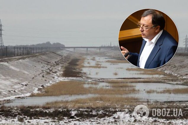У Порошенка назвали подачу води у Крим зрадою українських інтересів
