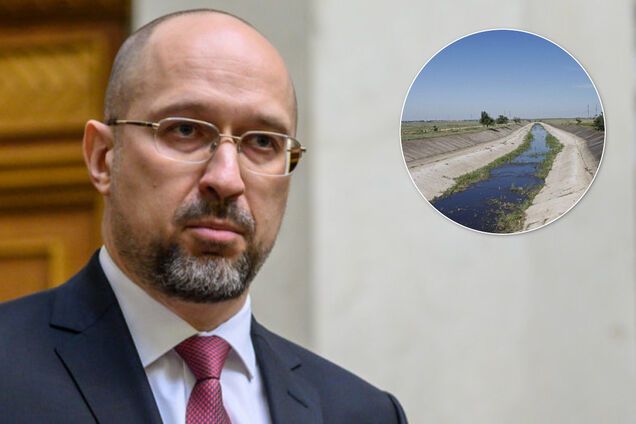 Шмигаль вимагає не маніпулювати на темі поставок води в Крим