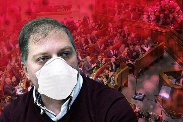Коронавірус у Раді? Кого, крім Медведчука та Волошина, повинні ізолювати та чи можуть закрити парламент