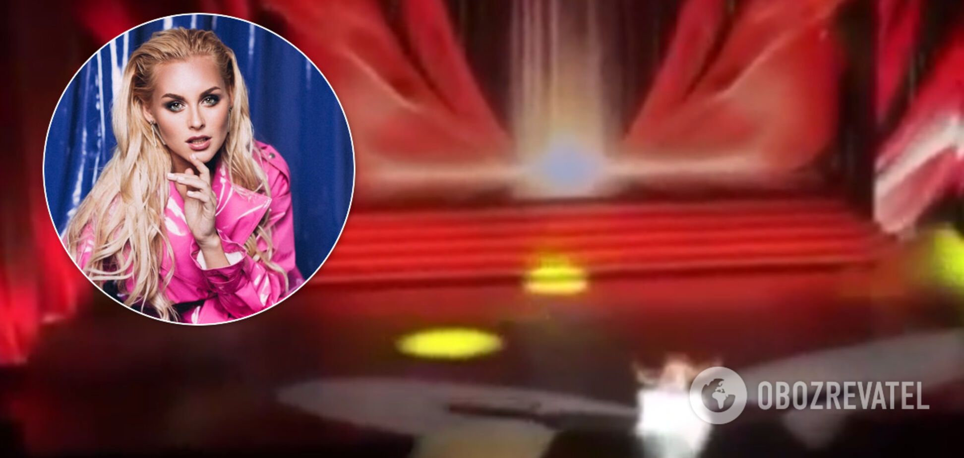 Анастасия Вишневская сломала ногу на сцене