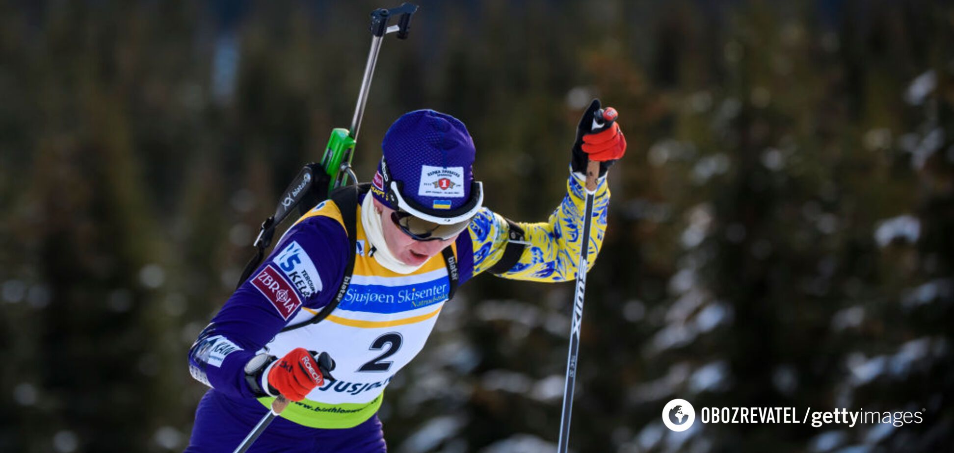 Украина драматично лишилась медали на Кубке мира по биатлону