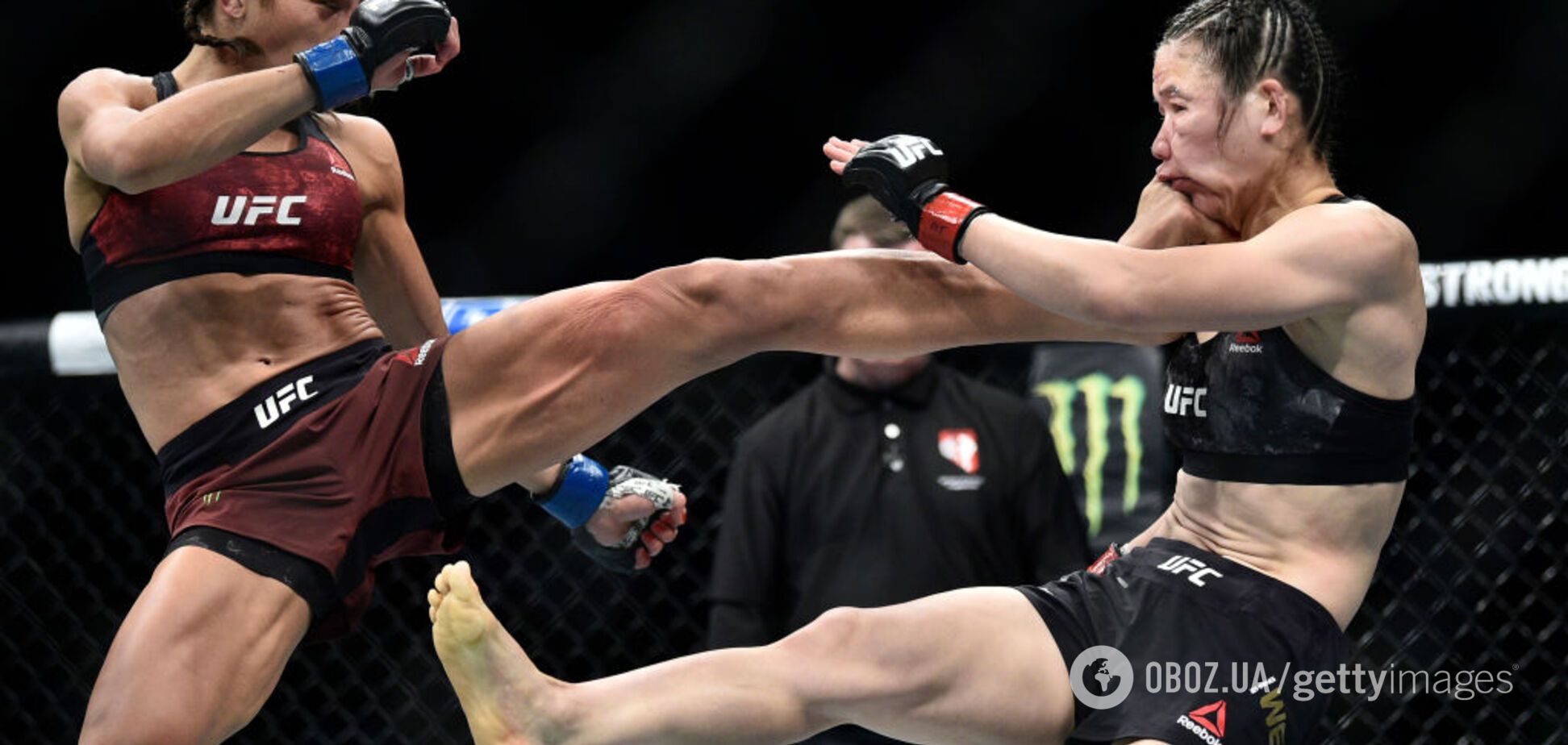 Чемпионка UFC изуродовала соперницу, добыв 'одну из лучших побед в истории'