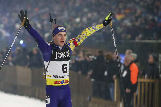 Пидручный финишировал 4-м в масс-старте Кубка мира по биатлону