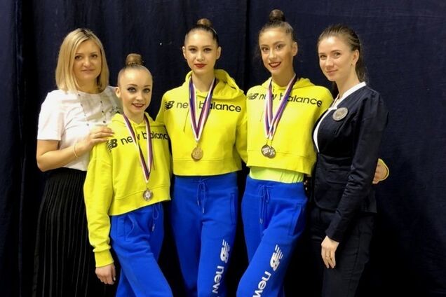 Украинские гимнастки феерически выступили на Гран-при в Чехии, завоевав 7 медалей: видео