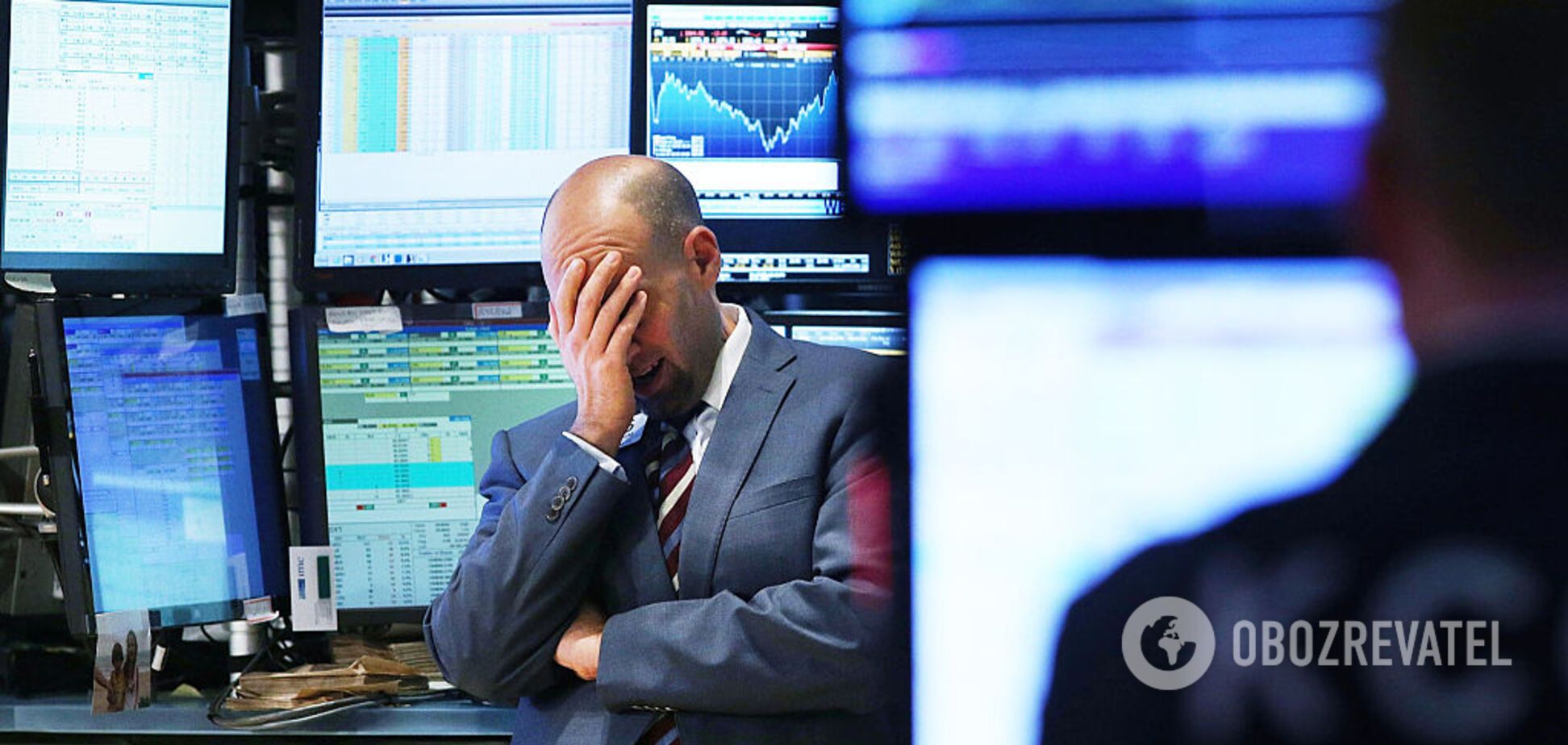 Европейские биржи рухнули вместе с нефтью