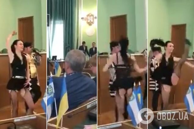 У Херсонській ОДА влаштували еротичні танці до 8 Березня: головний герой обурений. Відео