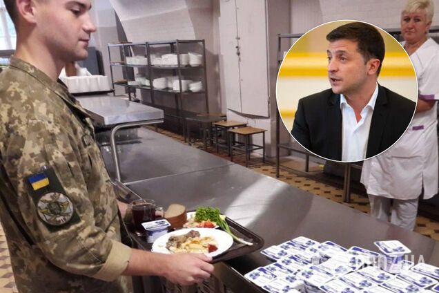 Зеленский подписал закон о поставках питания для военнослужащих